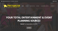 Desktop Screenshot of partymasteronline.com